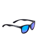 SWISSEYE Okulary sportowe "Kanjo Flex" w kolorze czarno-niebiesko-fioletowym
