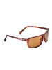 SWISSEYE Okulary sportowe "Kanjo Flex" w kolorze brązowym