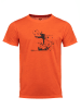 ROCK EXPERIENCE Koszulka funkcyjna "Alpin" w kolorze pomarańczowym