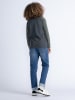 Petrol Longsleeve donkerblauw/kaki