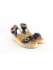 C'M Sleehaksandalen zwart
