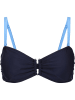 Regatta Biustonosz bikini "Aceana III" w kolorze czarno-błękitnym