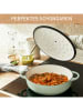 Tefal 2-delige set: serveerpan met deksel "Lov" groen - Ø 28 cm
