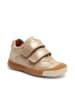 bisgaard Leder-Sneakers in Gold