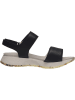 SALAMANDER Leren sandalen zwart