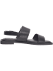 SALAMANDER Skórzane sandały w kolorze czarnym