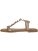 SALAMANDER Leren sandalen goudkleurig