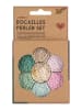 folia PAPER Perlen-Bastelset in Türkis/ Rosa - 90 g