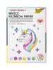 folia PAPER Regenboogpapier - 12 vellen - (L)34 x (B)24 cm