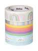 folia PAPER Plakband "Rainbow Clouds" meerkleurig - 4x 5 m
