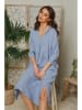 Lin Passion Leinen-Kleid in Hellblau