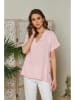 Lin Passion Leinen-Bluse in Rosa