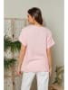 Lin Passion Leinen-Bluse in Rosa