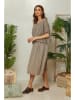 Lin Passion Kleid in Taupe