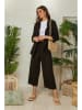 Lin Passion Leinen-Blazer in Schwarz