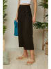 Lin Passion Leinen-Hose in Schwarz