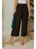 Lin Passion Leinen-Hose in Schwarz