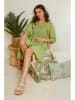 Lin Passion Leinen-Kleid in Limette