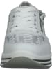 Ara Shoes Skórzane sneakersy w kolorze srebrno-białym