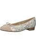 Ara Shoes Leren ballerina's beige