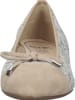 Ara Shoes Leder-Ballerinas in Beige