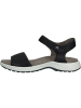 Ara Shoes Skórzane sandały w kolorze czarnym