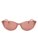 Jimmy Choo Damskie okulary przeciwsłoneczne w kolorze jasnobrązowym