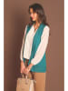 ASSUILI Kasjmieren gilet turquoise
