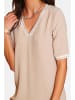 ASSUILI Kleid in Beige