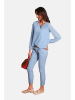 ASSUILI Bluse in Hellblau