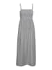 Vero Moda Kleid "Cora" in Grau/ Weiß