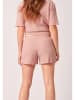 Skiny Pyjama-Shorts in Rosa