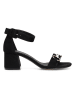 Cafe Noir Haksandalen zwart