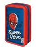 Disney Gefülltes Federmäppchen "Spider-Man" in Schwarz/ Rot - (B)12 x (H)19 x (T)7 cm