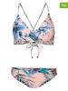 O`Neill Bikini "Baay" w kolorze niebiesko-jasnoróżowym
