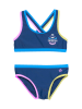 Color Kids Bikini blauw/geel/lichtroze