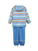 Color Kids 2tlg. Regenoutfit in Blau/ Orange