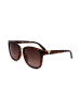 Guess Damskie okulary przeciwsłoneczne w kolorze brązowym