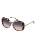 Chopard Damen-Sonnenbrille in Braun-Silber/ Lila-Rosa