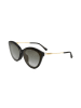 Jimmy Choo Damen-Sonnenbrille in Braun-Gold/ Grau