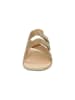 Think! Skórzane sandały "Sandaal" w kolorze szarobrązowym