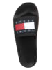 Tommy Hilfiger Pantoletten in Schwarz