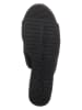 Calvin Klein Klapki w kolorze czarnym na koturnie