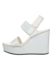Calvin Klein Keilsandaletten in Weiß