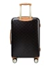 Puccini Hardcase-trolley "Saint Tropez" zwart/beige - (B)43,5 x (H)67 x (D)24,5 cm