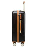 Puccini Hardcase-trolley "Saint Tropez" zwart/beige - (B)43,5 x (H)67 x (D)24,5 cm