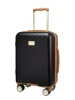 Puccini Hardcase-Trolley "Saint Tropez" in Schwarz - (B)39 x (H)55 x (T)20 cm