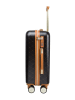 Puccini Hardcase-Trolley "Saint Tropez" in Schwarz - (B)39 x (H)55 x (T)20 cm