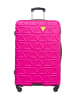 Puccini Hardcase-Trolley "California" in Pink - (B)50 x (H)77 x (T)28 cm