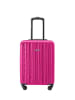Puccini Hardcase-Trolley "Bali" in Pink - (B)38 x (H)55 x (T)20 cm